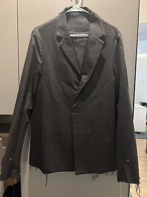 Ma+ Slim-Cut Jacket With Long Sleeves Size 50 48 Maurizio Amadei $2000 Retail • $799.99