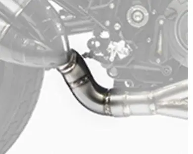 Zard Link Pipe Exhaust Race Stainless Steel Indian FTR1200 S 2020 • $322.75