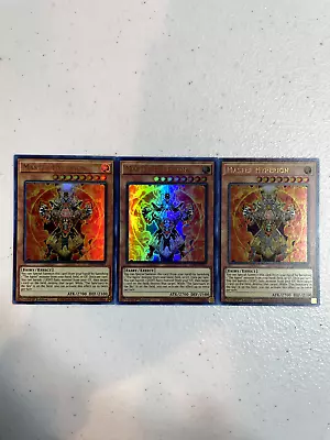 Yugioh Master Hyperion 3x Ultra Rare Gfp2-en047 Playset GFP2 • $4.99