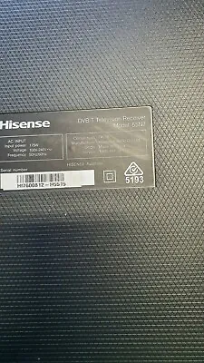 Hisense 55n7 Tcon Board 16y_bs_gu13tstlta4v0.2 • $83