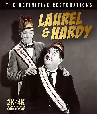 Laurel & Hardy: The Definitive Restorations (Blu-ray) Stan Laurel Oliver Hardy • £45.85