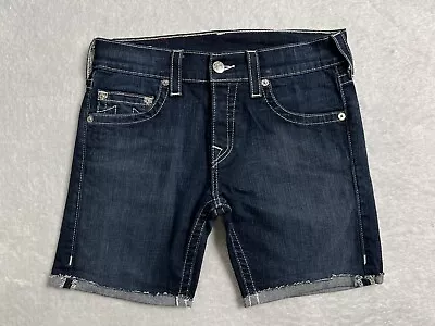 £30 • Buy Genuine Authentic Men’s True Religion Rocco Denim Shorts 32 Waist
