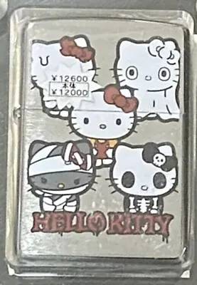 Zippo Hello Kitty Oil Lighter Rare 2011 Dual-Sided Design • $259.06