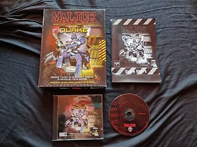 £67.49 • Buy MALICE FOR QUAKE PC Game Big Box