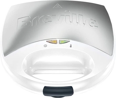 £21.99 • Buy Breville 2-Slice Toasted Sandwich Maker VST083 In White - NEW