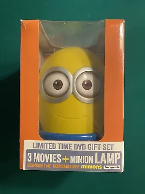 Despicable Me 3-Movie Collection Blu-ray+Minion Lamp+9 Mini Movies • $19.99