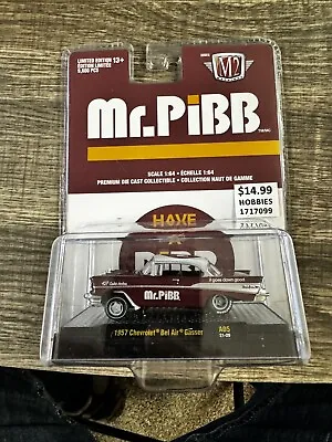 M2 Machines 1:64 Diecast 1957 Chevrolet Bel Air Gasser Mr Pibb Limited Edition • $13.96
