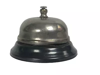 Vintage Brass Hotel Desk Bell 1950 • $29.99