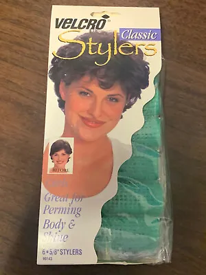 Velcro Classic Stylers Rollers 5/8  Green Hair Styling Perming Body Shine New • $7.77