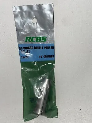 RCBS  Bullet Puller Collet .22 Cal Mpn 9420 NIP.  • $17.99