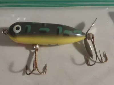 Vintage Heddon Baby Torpedo Topwater Fishing Lure And Fishing Accessories Used • $8.99