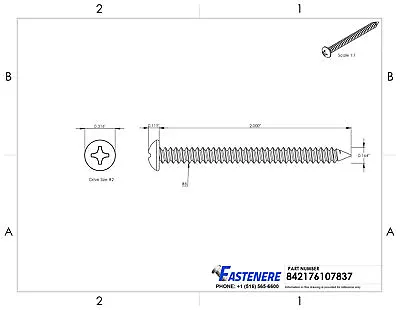 #8 Phillips Pan Head Sheet Metal Screws Self Tapping Stainless Steel All Lengths • $320.95