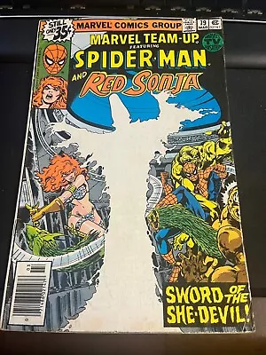 Marvel Team-Up #79 Spider-Man And Red Sonja (1979) 🐶 • $12