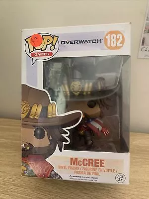 OVERWATCH McCREE #182 POP VINYL  • $15