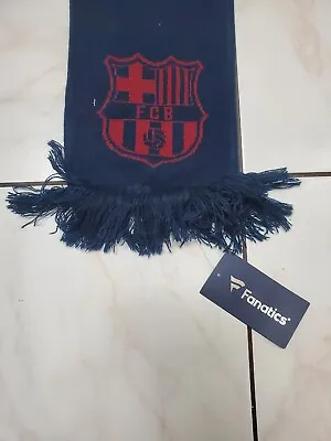 FC Barcelona Scarf Winter Fanatics Red Blue • $10