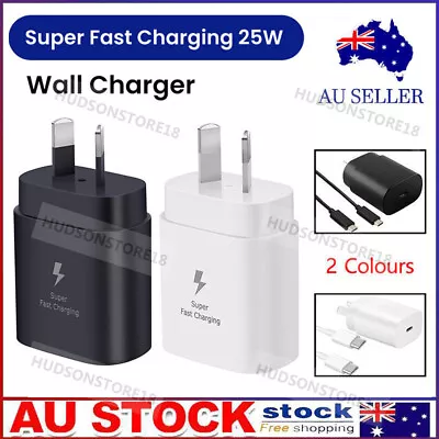 Super Fast Wall Charger W/Type-C Cable For Samsung Galaxy S23 S21 22 S22+ Ultra • $6.59