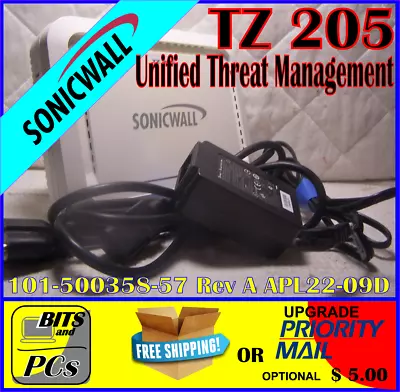 SONICWALL Unified Threat Management (UTM) Network Firewall And Adapter APL22-09D • $50