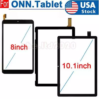 Touch Screen Digitizer Panel Replacement Glass For ONN. Surf GEN 8  10.1  Tablet • $11.26