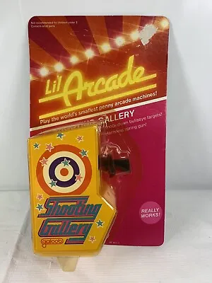 Vintage Lil Arcade Shooting Gallery Toy-Galoob-1981-Penny Arcade Machine. NOS! • $17.99