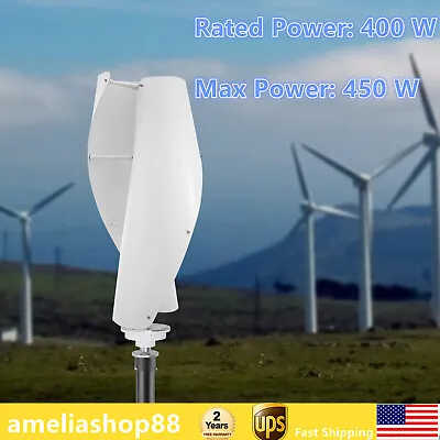 400W Helix Maglev Axis Wind Turbine Generator Vertical Windmill With Controller • $199.50