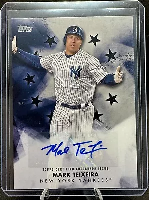 Mark Teixeira - 2024 Topps Series One - Stars Auto #184/199 • $0.99