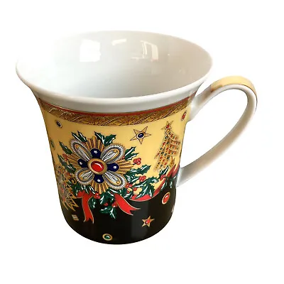 Versace By Rosenthal Christmas Blooms Mug With Handle 088103 • $100