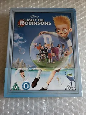DISNEY'S MEET THE ROBINSONS (2007) STEELBOOK [OOP/NEW/Blu-ray] Zavvi Exclusive • $99