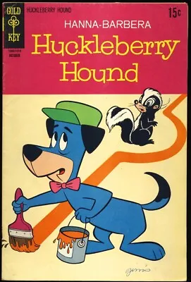 HUCKLEBERRY HOUND #43 1970 FN+ PIXIE DIXIE AND MR. JINKS Hanna-Barbera GOLD KEY • $9.99
