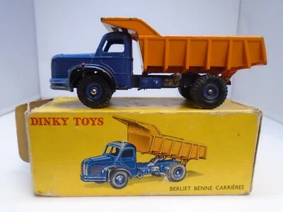 £27 • Buy FRENCH DINKY TOYS No 34A BERLIET QUARRY TRUCK BOXED