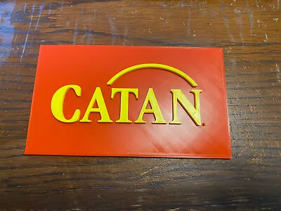 Catan 3d Printed Sign • $42.96