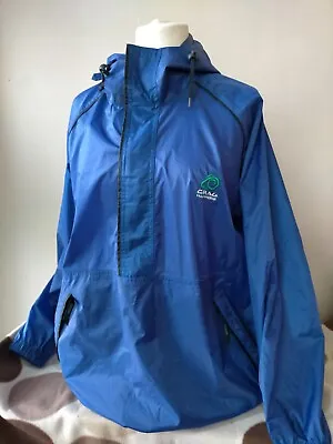 CRAGHOPPERS OVERHEAD SMOK CAGOULE Size Medium 80s Casuals Connoisseur Hipster  • £12.99