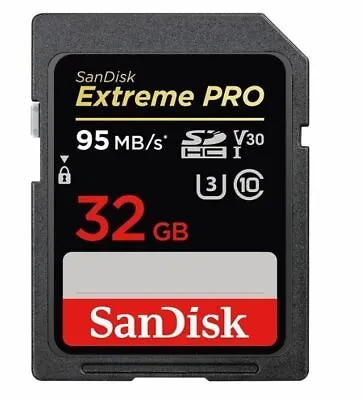 Sandisk 32/64/128 GB Ultra Extreme Pro SD SDHC Class 10 4 Memory Card For Camera • £29.95