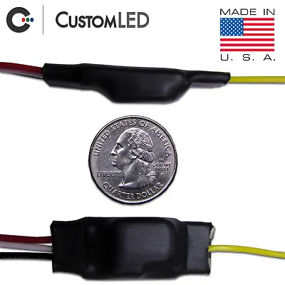 Blinker Genie - For MOTORCYCLES. Converts 2-wire LED To 3-wire = Run And Turn! • $28.99