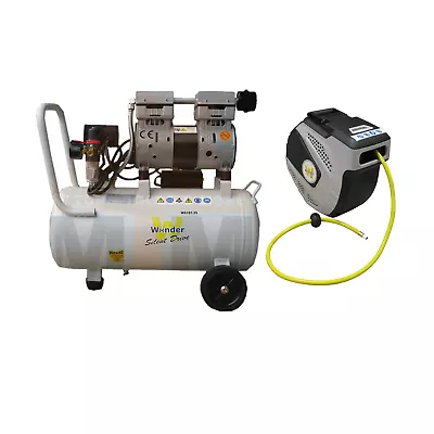 WONDER 1HP 750W Oil Free Oil Less Silent Quiet Air Compressor 135L/min 25L Tank • $228