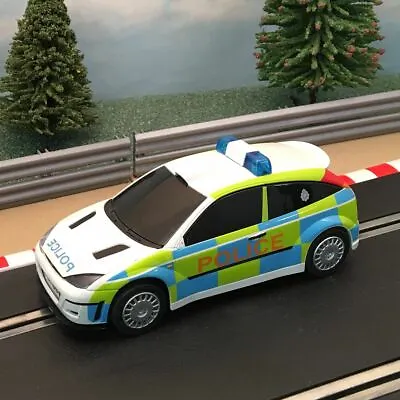 £23.99 • Buy Scalextric 1:32 Car - C2488 Ford Focus Police Car *FLASHING LIGHTS & SIREN* #MW