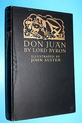 1926 Edition  DON JUAN  By Lord Byron  With 93 Illustrations By John Austen • £19.79