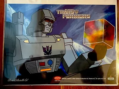 Transformers Classic Collectable Cel Color Film MEGATRON HTF Rhinomation Rhino • $34.95