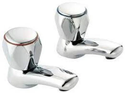 £28.50 • Buy Pegler Mercia Modern Basin Taps In Chrome 4M3901
