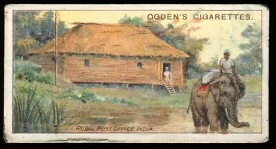 Tobacco Card Ogdens ROYAL MAIL 1909 Rural Post Office India #27 • £3.50