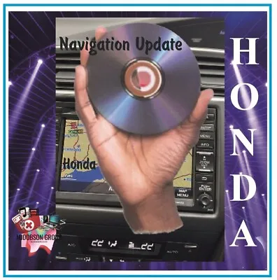 HONDA SAT NAV MAP NAVIGATION UPDATE DISC VER 3.CO UK New Update • £19.50