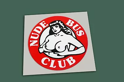 NBC - Nude Bus Club Sticker VW Bully • $10.66