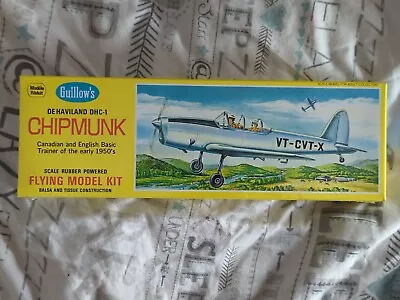 GUILLOWS De Havilland DHC-1 CHIPMUNK Flying Model Kit 903 • £24.99