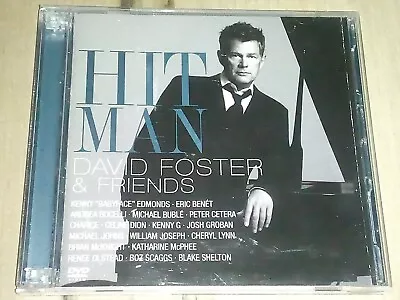 Hit Man: David Foster & Friends Michael Buble Peter Cetera Boz Scaggs Live CD • $7.99