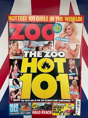 Zoo Magazine Hot 101 2010 Issue 334 6th - 12th August 2010 Sammy Braddy - Rare! • £18.99