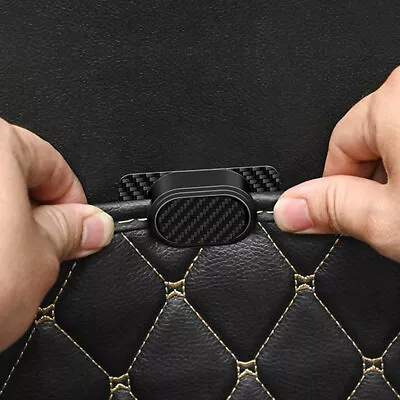 $1.75 • Buy Universal Car Foot Pad Fixing Sticker Floor Carpet Clips Hook Black Accessories