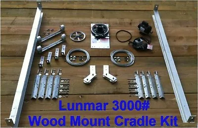 $2160.13 • Buy Lunmar Boat Lifts 3000# Cradle Kit Wood Mount 