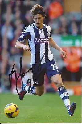 WEST BROM * BILLY JONES SIGNED 6x4 ACTION PHOTO+COA • £2.99