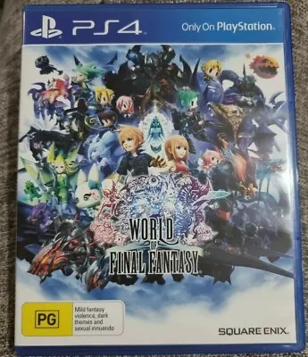 World Of Final Fantasy PS4 • $25