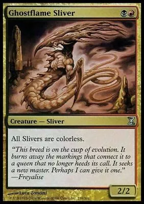 Ghostflame Sliver ~ Time Spiral [ Excellent ] [ Magic MTG ] • £2.48