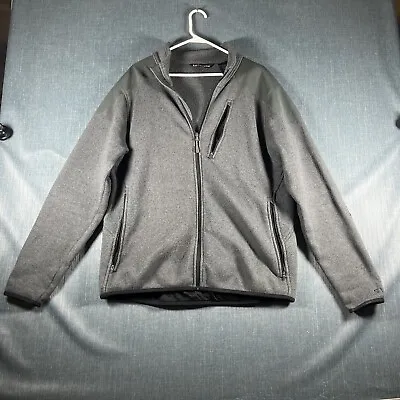 5.11 Tactical Series Mens Jacket Size L Polyester Fleece Full Zip Gray • $31.10